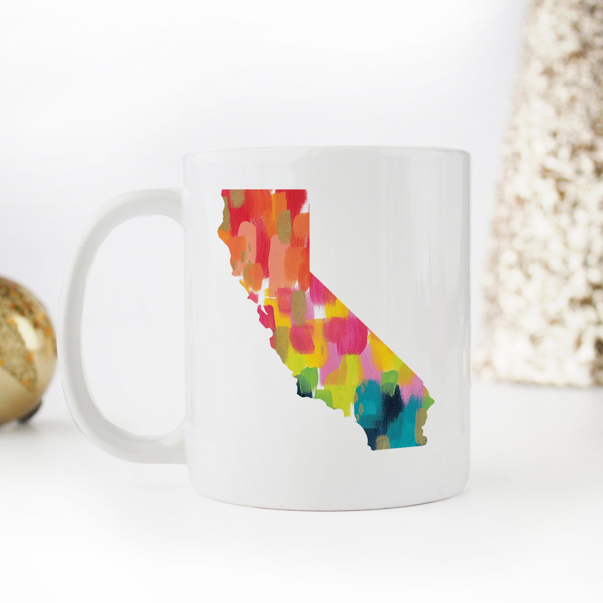 California Pride Rainbow Coffee Mug by Gert & Co