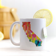 California Pride Rainbow Coffee Mug by Gert & Co