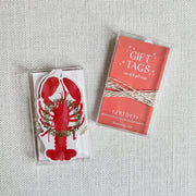 Holiday Lobster Gift Tags, Set of 6