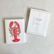 Maine Lobster Holiday Card, Set of 6