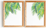 Tropical Palm Leaves Print Set by Gert & Co