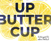 Lemon Pucker Up Buttercup Print Detail Imageby Gert & Co