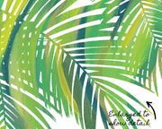 Tropical Palm Leaves Print Set  Detail Image by Gert & Co