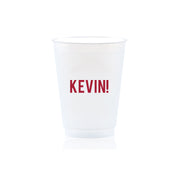 Kevin Holiday Party Cups