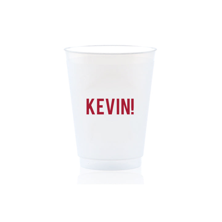 Kevin Holiday Party Cups