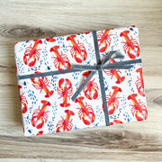 Lobsters in the Surf Gift Wrap by Gert & Co