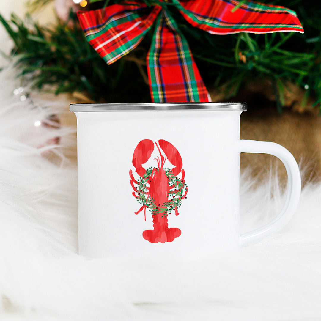 Maine Holiday Lobster Mug by Gert & Co