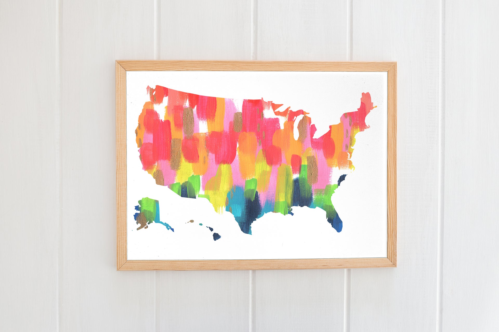 Rainbow USA Print By Gert & Co
