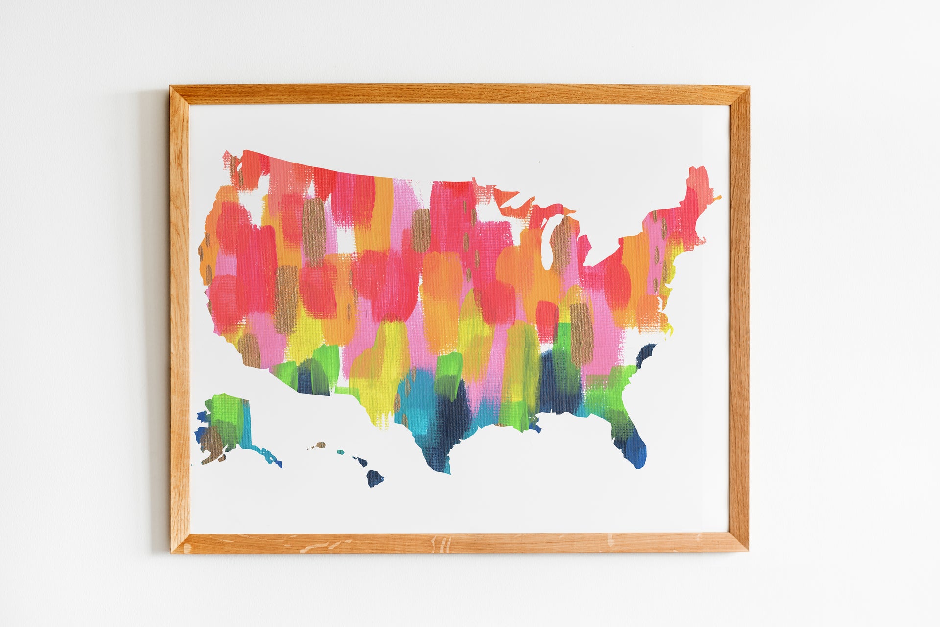 Rainbow USA Print By Gert & Co