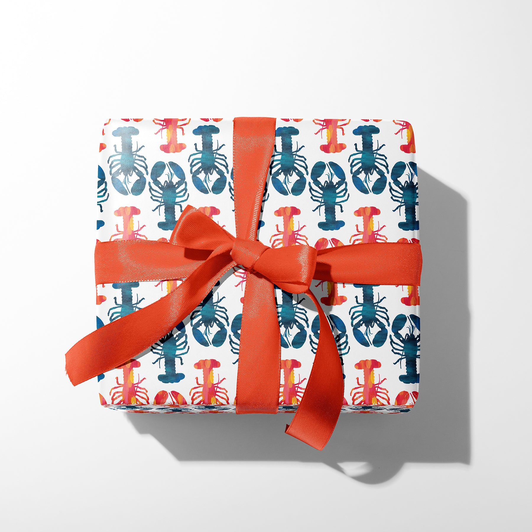 red and blue gift wrap by gert & co