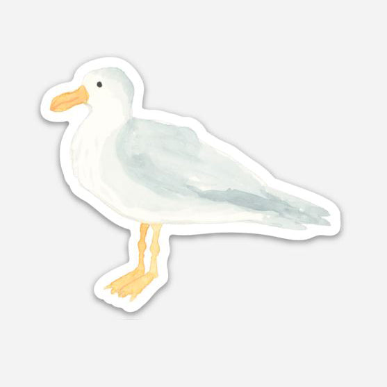 Watercolor Seagull Sticker by Gert & Co
