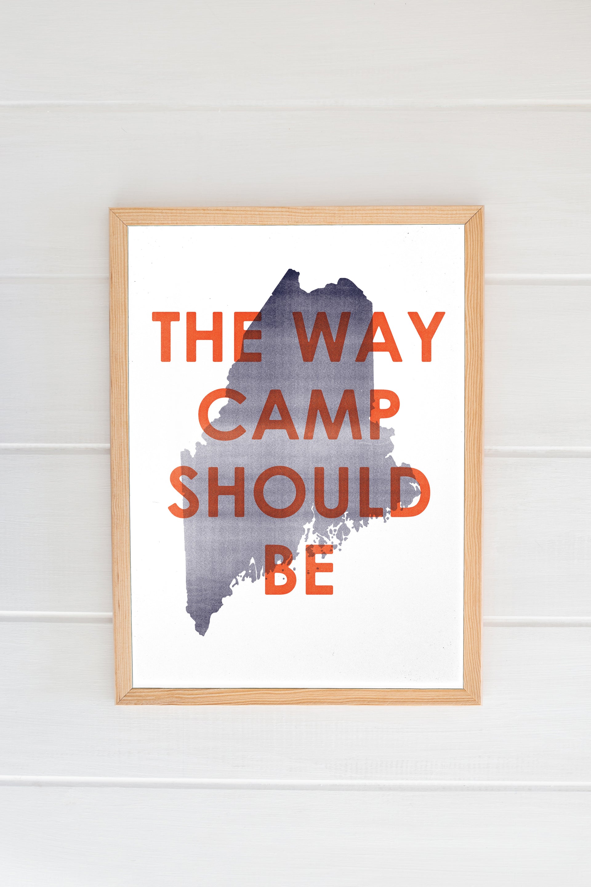 "The Way Camp Should Be" Art Print by Gert & Co